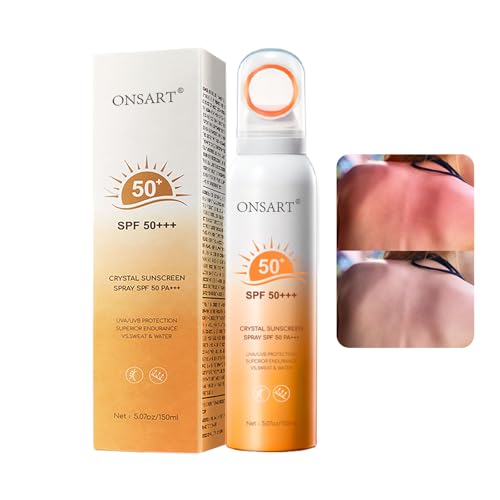Mineral Sunscreen Spray SPF 50 - Broad Spectrum 360° Mist for Face & Body