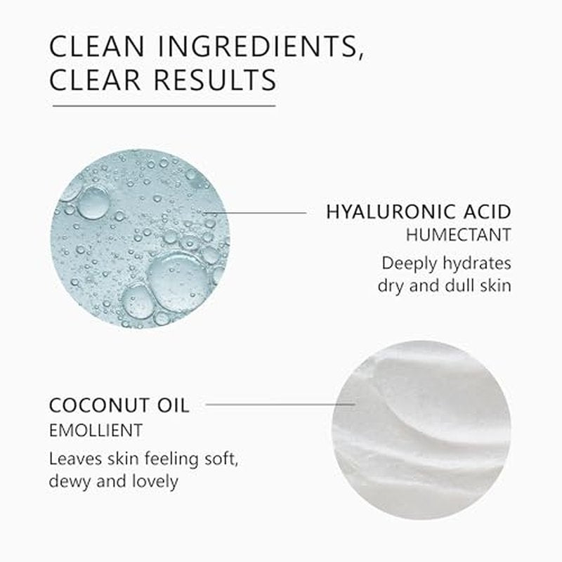 Asterwood Hyaluronic Acid Cleansing Face Soap - Facial Soap for Women & Men - Collagen Boosting, Hydrating, Plumping, Soothing Bar Soap - Fragrance-free, Suitable for Sensitive Skin (2 Pack)