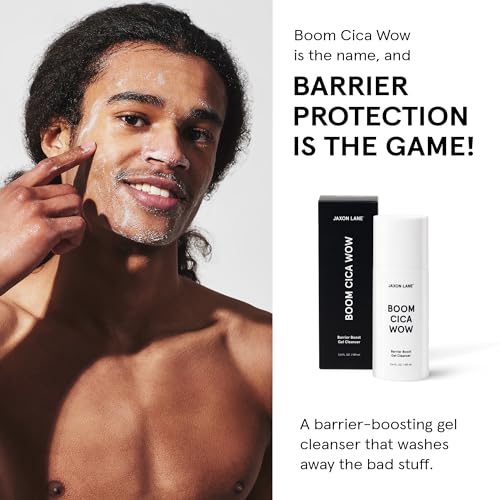 Men's Face Wash with Centella & Hyaluronic Acid – Nourishing Skin Clarifier 3.4 Fl Oz