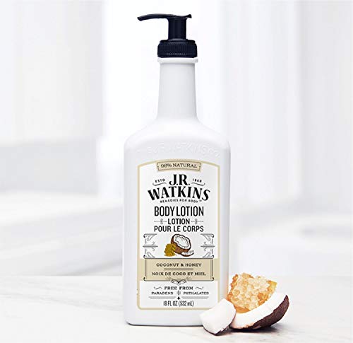Coconut Milk & Honey Body Lotion with Shea & Cocoa Butter - 18 Fl Oz Pump Dispenser