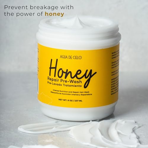 Honey Repair Pre-Shampoo Hair Mask for Damage & Moisture - 8 Oz