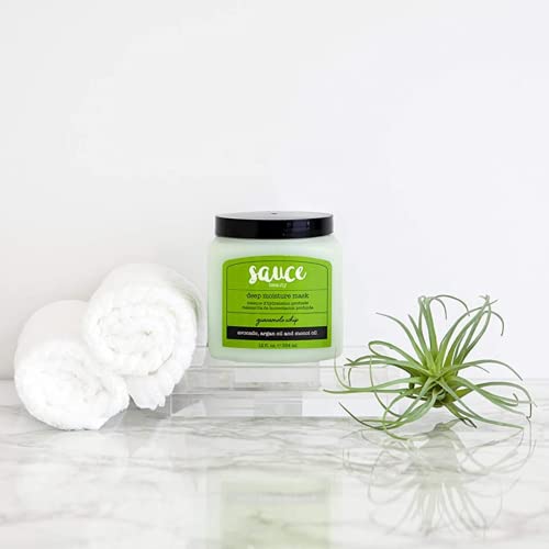 Deep Conditioning Hair Mask & Leave-In Conditioner Set for Curly Damaged Hair - Sulfate & Paraben Free