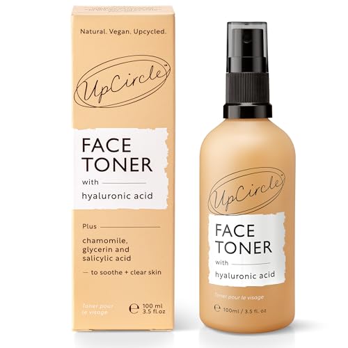 Hydrating Face Toner with Hyaluronic & Salicylic Acid - Mandarin & Chamomile, Natural Vegan