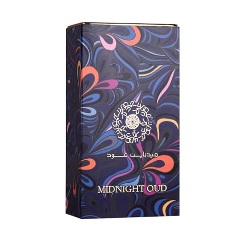 Midnight Oud Unisex Eau De Parfum Spray 3.4 Fl Oz - Ard Al Zaafaran