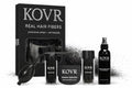Black 9.5 Ounce Hair Fibers Kit for Thicker Hair with Spray & Applicator