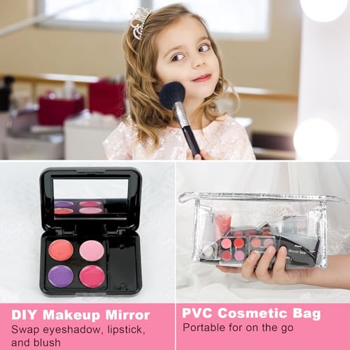 Anpro Mermaid Color All-In-One Makeup Kit for Girls 10-12, Teen Gift Set