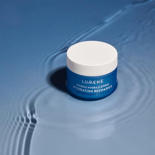 Lumene Nordic Hydra Overnight Face Cream with Hyaluronic Acid & Birch Sap - 1.7 oz
