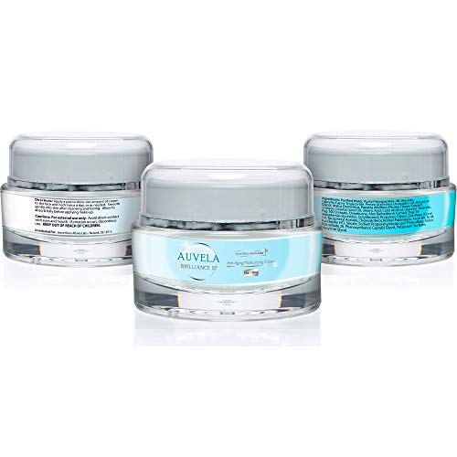 Jeune Bisou Alluvia Labs Auvela Brilliance SF Anti-Aging Wrinkle Cream - Moisturizer & Skin Protector