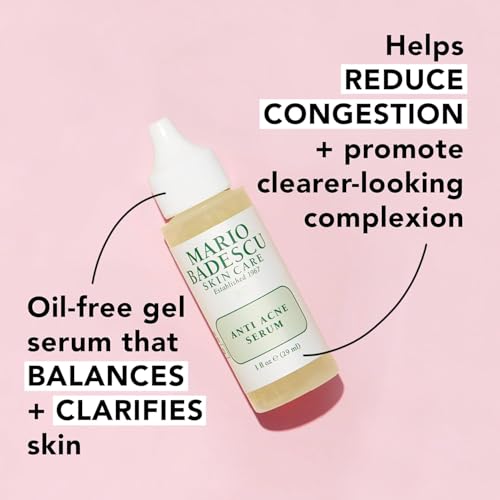 Mario Badescu Deep Blemish Solution, Spot Treatment for Face with Potent Zinc Oxide, Niacinamide and B Vitamins Overnight Treatment Serum that Targets Large Blemishes Under the Skin
