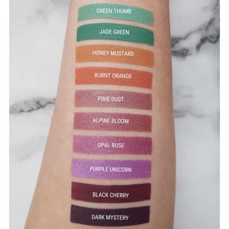 Aromi Berry Fuchsia Metallic Liquid Lipstick | Magenta Mauve Lip Color with Shimmery Finish, Vegan, Cruelty-free, Long-Lasting, Smudge Proof, Handmade (Opal Rose)