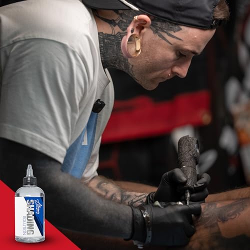 Allegory Tattoo Ink Shading Solution 8 fl oz - Pigment Enhancer with Twist-Dispensing Cap, Made in USA, Vegan Friendly