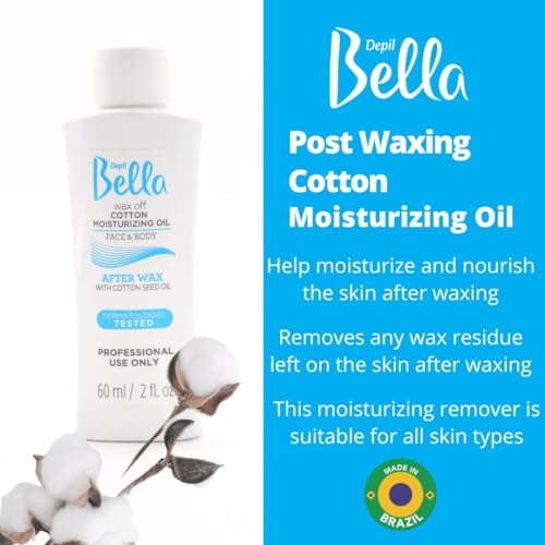 Depil Bella Honey & Propolis Roll-On Wax Kit 2.35 oz Pack of 9 for Sensitive Skin