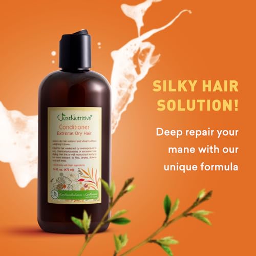 Deep Hydrating Hair Conditioner for Dry & Damaged Hair - 16 Fl Oz