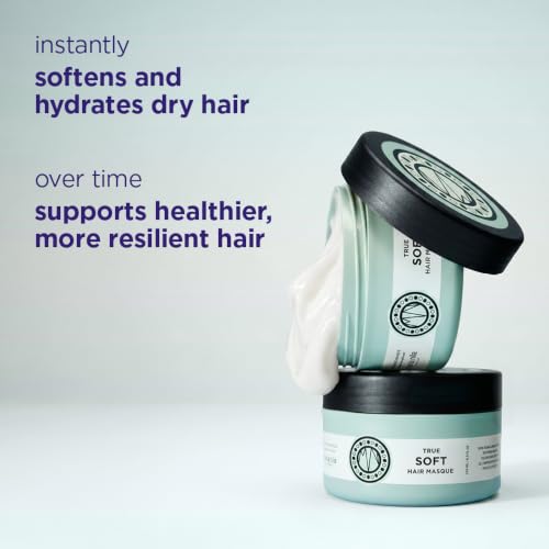 Maria Nila True Soft Hair Mask for Dry & Brittle Hair - 8.5 Fl Oz
