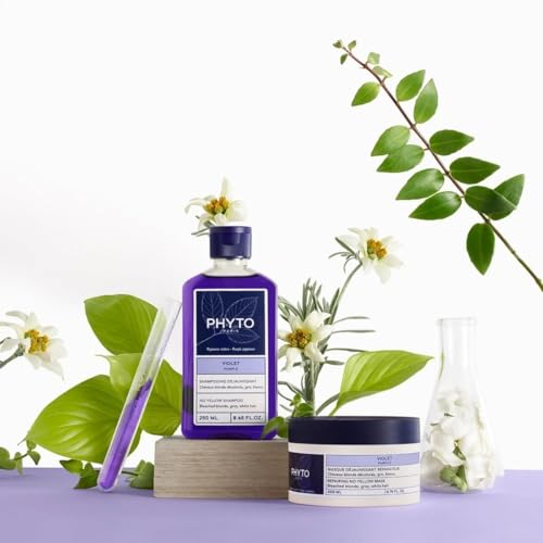 Purple Toning Shampoo for Gray, White & Blonde Hair - Sulfate-Free, Brightening, 8.45 fl oz