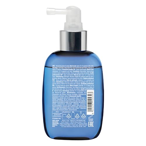 ALFAPARF MILANO Semi di Lino Volumizing Spray for Fine Hair - Leave-In Texturizing and Thickening Spray - Adds Lasting Body, Thickness, Boosts Shine - Anti-Frizz - Sulfate Free (4.23 fl oz)
