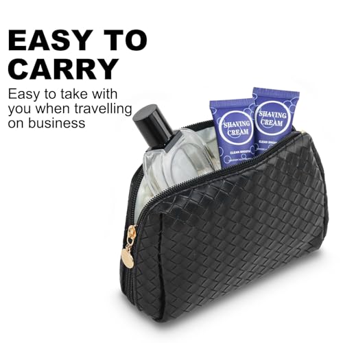 Travel Shaving Cream for Men, Individually Wrapped Mini Shaving Cream in Bulk, Disposable Travel Size Toiletries Amenities Vacation for Hotel, Shelter/Homeless/Nursing Home/Charity 1 Oz (Pack of 30)