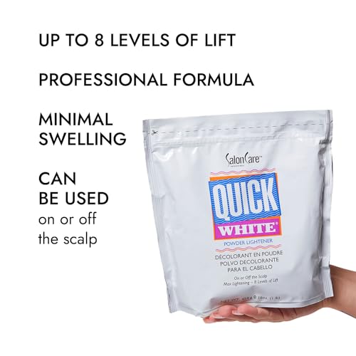 Professional Hair Lightening Powder 1 lb - Up to 8 Levels of Lift
