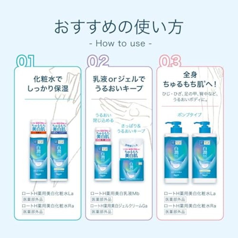 Hadalabo Shirojun Milky Lotion, 0.3 Pound