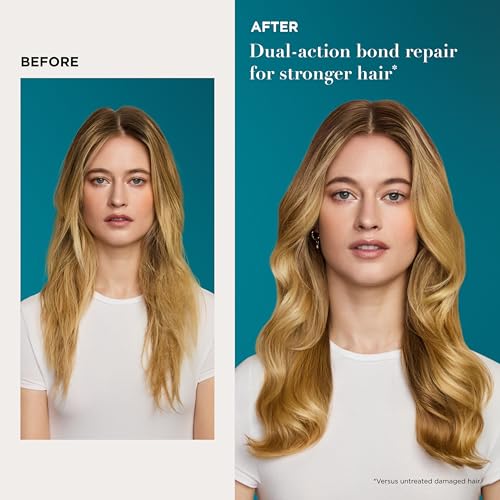 OGX Repair & Protect Bond Protein Repair 1-Minute Treatment Mask, Deep Conditioning Hair Mask Rapidly Repairs for Shiny, Smooth Hair That Lasts Between Washes, 6.7 fl. oz