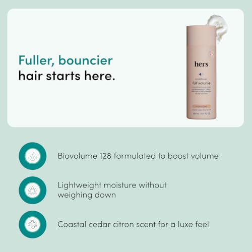 HERS Full Volume Conditioner with Coastal Cedar & Citron Scent - 2 Pack