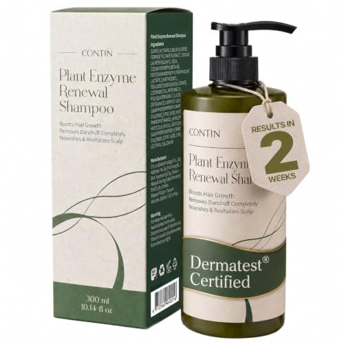 Plant Enzyme Hair Shampoo for Oily Sensitive Scalp 300ml - Clarifying & Volumizing