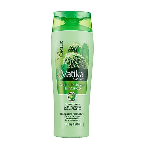 Vatika Naturals Cactus Daily Shampoo for Women - Moisturizing Hair Cleanser 400ml