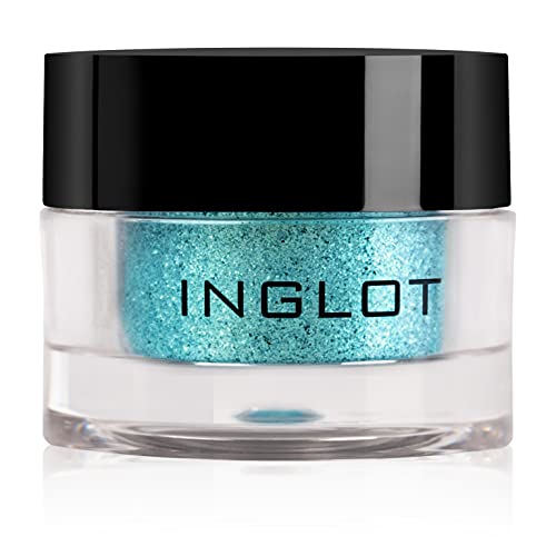 Inglot AMC Pure Pigment Eye Shadow 114 Turquoise 2g - Highly Pigmented Loose Eyeshadow