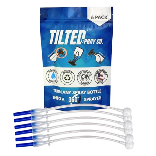 Tilted 360 Spray Bottle Adapter - Universal Reusable Spray Nozzle - Variation 6