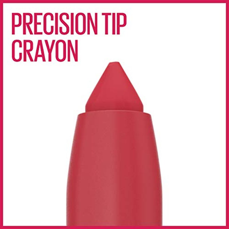 Maybelline New York Maybelline Super Stay Ink Crayon Matte Longwear Lipstick Makeup, Work for It, 0.04 Ounce ., 140 Work For It, 0.04 ounces (Pack of 2)