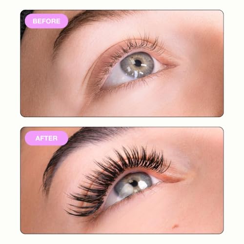 Curacoro LashFolio Wet Promade 5D Fans - CC Curl, 8-13mm, 0.07 Thickness