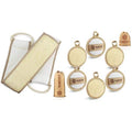 Exfoliating Natural Loofah Back Scrubber and Facial Loofah Bundle for Shower to Clean Your Body Deeply