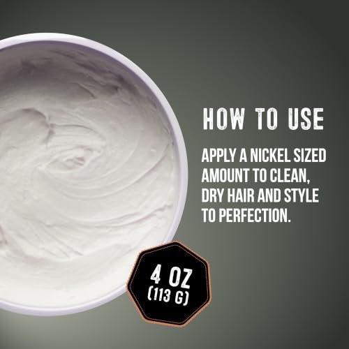 Matte Finish Styling Clay - Medium Hold for Volume & Texture