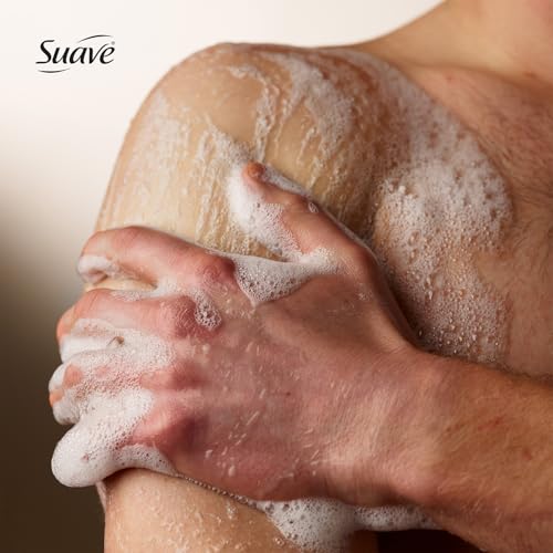 Suave Men Body & Hair Care 3-Pack – Hydrating 3-in-1, Sport & Refreshing Wash