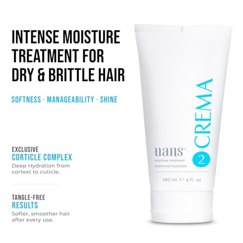 Uans Crema Moisture Hair Treatment 180ml / 6 fl oz - Smoothing & Hydrating
