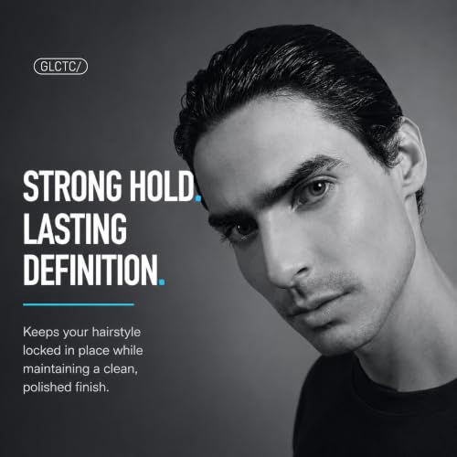 Gelactica Max Control Strong Hold Hair Gel 32oz - Alcohol-Free, Scalp Nourishing with Arctic Scent