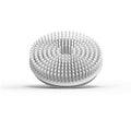 Silicone Replacement Brush Head for TAO Clean Orbital Face Cleansing Brush - White