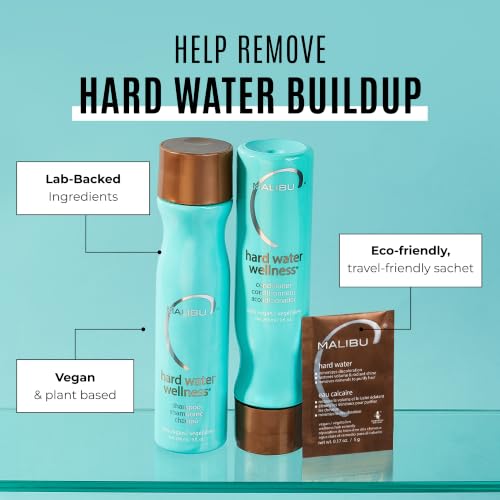 Hard Water Hair Detox Set - Shampoo, Conditioner & Hair Mask Pack for Damaged, Dry Hair