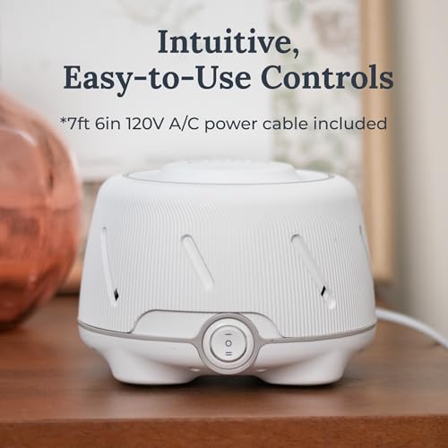Yogasleep Dohm White Noise Machine 2 Pack - White & Gray, Relaxing Fan Sound, Sleep & Privacy