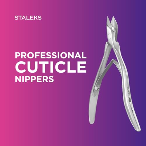 Professional 7 mm Cuticle Nippers for Manicure - Stainless Steel, Ergonomic Handle