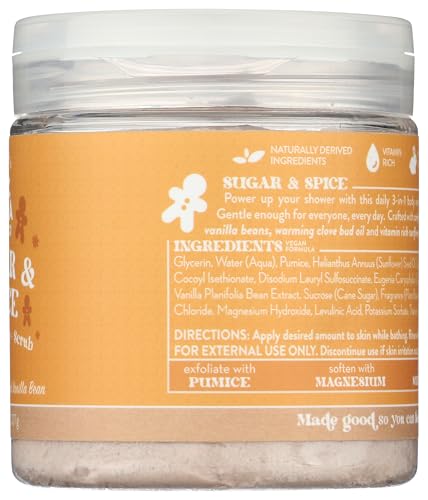 Vanilla & Clove Whipped Soap & Scrub - 8 OZ - Pacha Soap Co - Pack of 1
