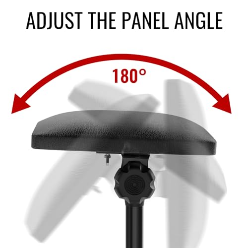 Adjustable Tattoo Arm Rest with 180° Tilt and Soft Sponge Pad for Studio