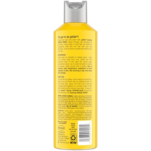 Extra Strong Hair Spray for Spikes & Styles - Long-Lasting Hold, Wind & Humidity Resistant, Pack of 6