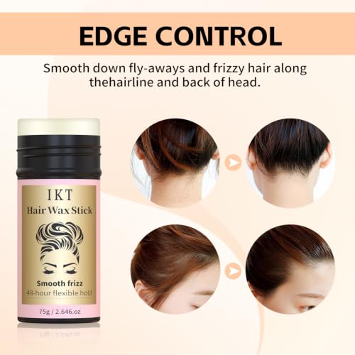 19 Pcs Hot Comb Set - Electric Hair Straightener Curling Iron for Natural Black Hair & Wigs - Includes Wig Glue & Styling Accessories