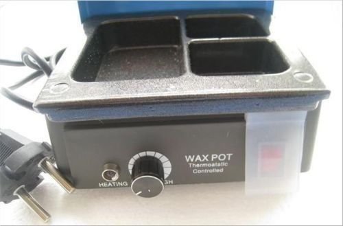 Wax Heater Pot for Melting and Dipping - Analog 110V, Adjustable Temp