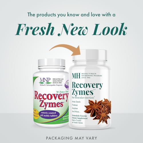 Natural Enzyme Recovery Support - Proteolytic, Circulation & Inflammation Relief