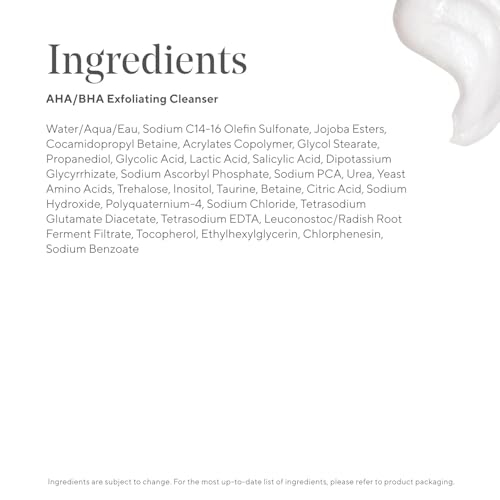 Murad AHA/BHA Exfoliating Cleanser 16.9 Fl Oz - Glycolic Acid & Salicylic Acid