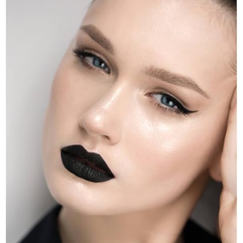 Black Matte Liquid Lipstick - Long Lasting, Smudge Proof, Transfer Resistant Lip Color, Waterproof, Non-Transfer Formula (Mystical Moment) | Long-Lasting, High-Pigment, Non-Transfer