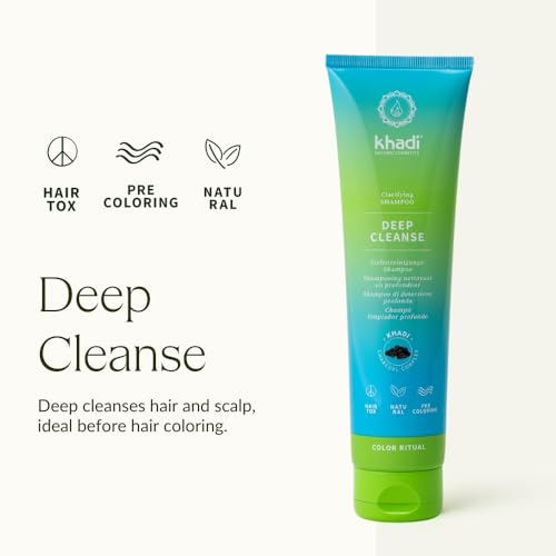 Deep Clarifying Ayurvedic Shampoo with Activated Charcoal - Natural & Silicone-Free - 5 fl oz