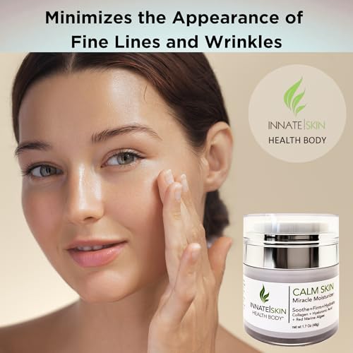 Innate Skin Calm Face Moisturizer with Hyaluronic Acid & Collagen 1.7oz Air Pump